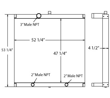 270570 - Industrial Oil Cooler Oil Cooler