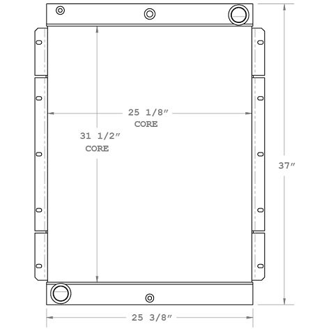 270593 - Industrial Oil Cooler Oil Cooler