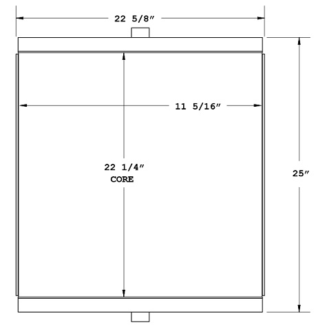 270610 - Sullair Oil Cooler Oil Cooler