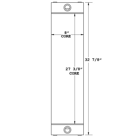 270617 - Extec C10 Rock Crusher Oil Cooler Oil Cooler