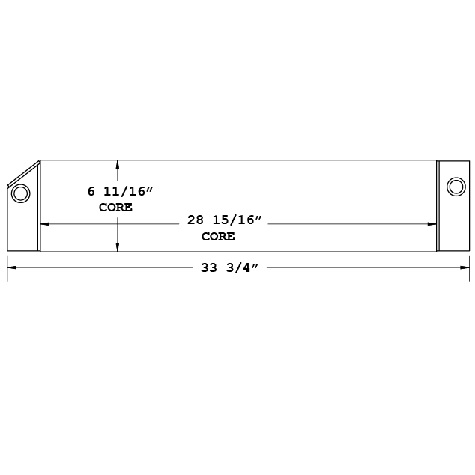 270618 - Manitou Forklift Oil Cooler