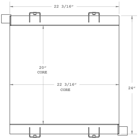 270622 - Industrial Oil Cooler Oil Cooler