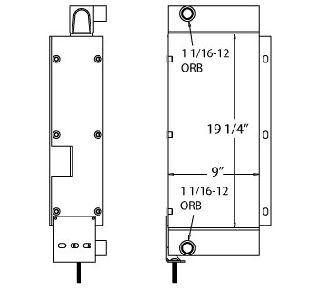 270637 - JLG G5-18A Oil Cooler Oil Cooler