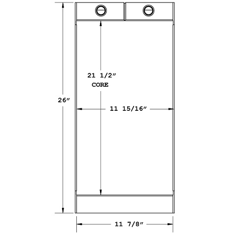 270640 - Industrial Oil Cooler Oil Cooler