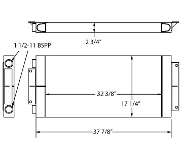 270641 - Industrial Oil Cooler Oil Cooler