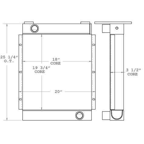 270646 - Industrial Oil Cooler Oil Cooler