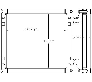 270647 - Atlas Copco Oil Cooler Oil Cooler