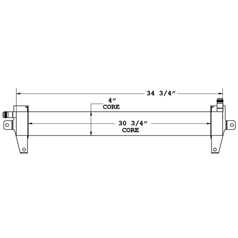 270649 - Industrial Oil Cooler Oil Cooler