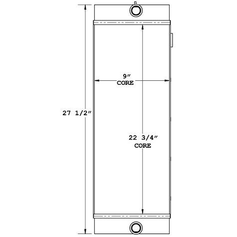 270650 - Elgin Sweeper Oil Cooler Oil Cooler