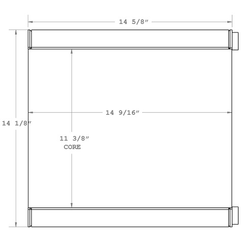 270655 - Industrial Oil Cooler Oil Cooler