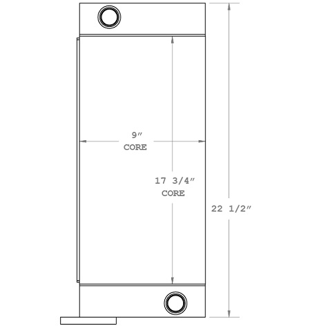 270661 - Swinger Tree Loader Oil Cooler Oil Cooler