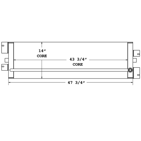 270685 - Motorhome Oil Cooler Oil Cooler