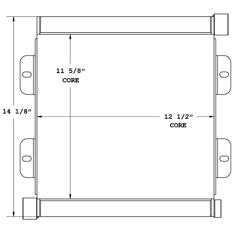 270688 - Industrial Oil Cooler Oil Cooler