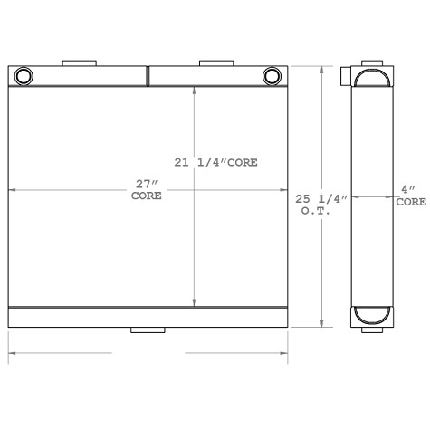 270699 - Industrial Oil Cooler Oil Cooler