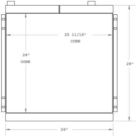 270703 - Industrial Oil Cooler Oil Cooler