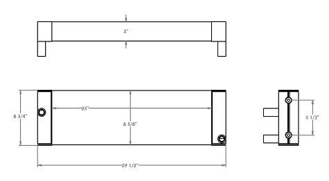 270717 - Hyster Lift Truck Oil Cooler Oil Cooler