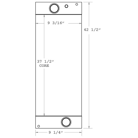 270718 - Caterpillar D6K Radiator Oil Cooler