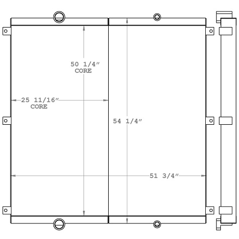 270728 - Furukawa HCR1500ED Oil Cooler Oil Cooler