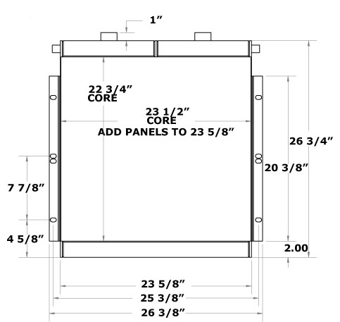 270732 - Caterpillar 914G Oil Cooler Oil Cooler