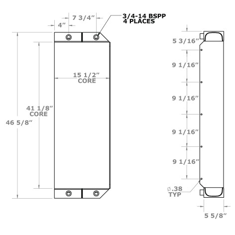 270733 - Oil Cooler Oil Cooler