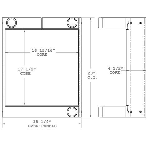 270736 - Oil Cooler Oil Cooler