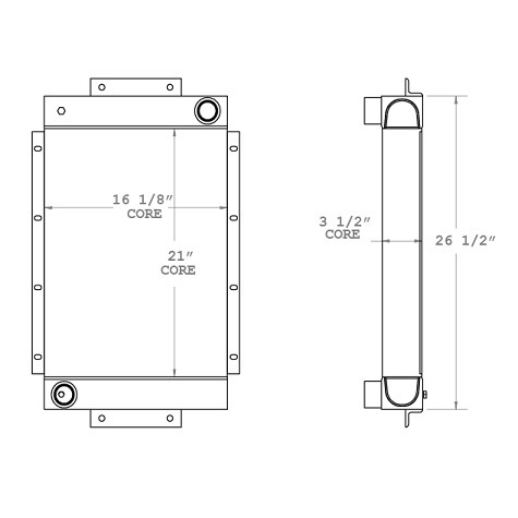 270742 - Oil Cooler Oil Cooler