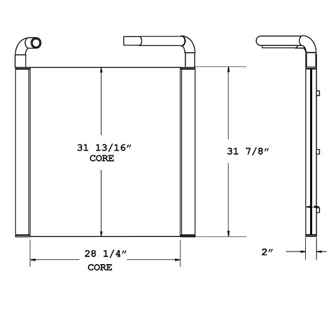 270766 - Hitachi Oil Cooler Oil Cooler