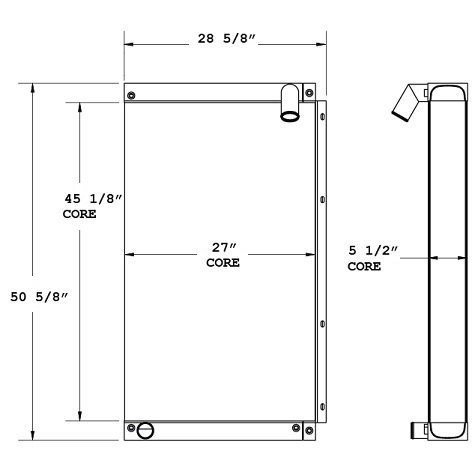 270768 - Industrial Oil Cooler Oil Cooler