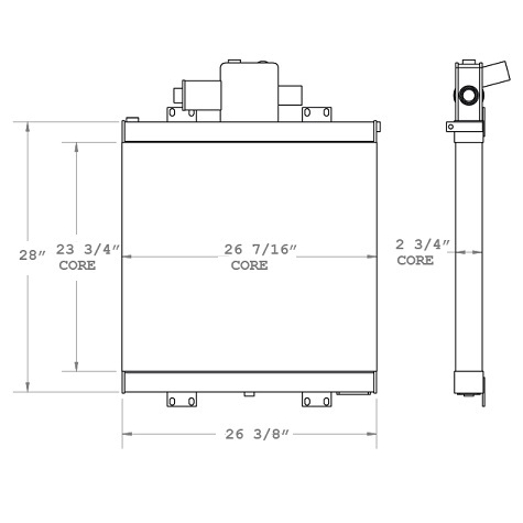 270780 - Oil Cooler Oil Cooler