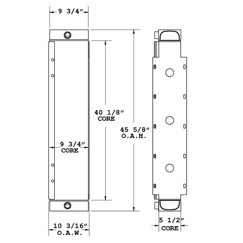 270791 - John Deere Oil Cooler Oil Cooler