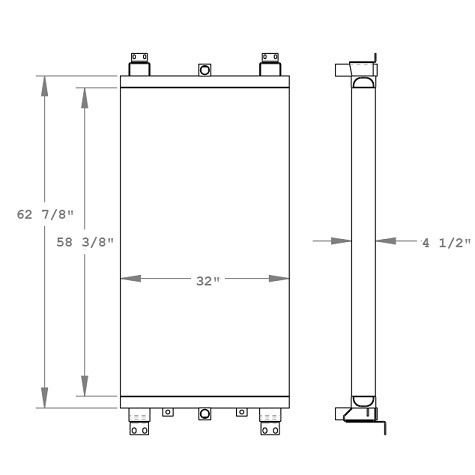 270794 - Ingersoll Rand Oil Cooler Oil Cooler