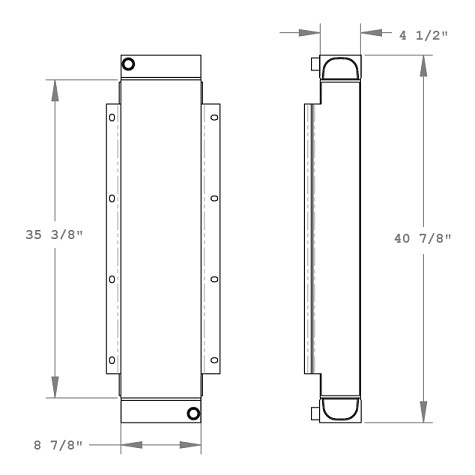 270796 - John Deere Oil Cooler Oil Cooler