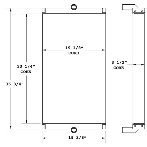 270810 - Caterpillar 320 Oil Cooler Oil Cooler