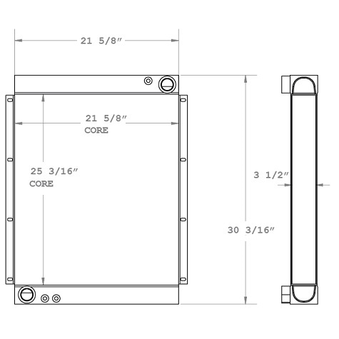 270818 - Oil Cooler Assembly Oil Cooler