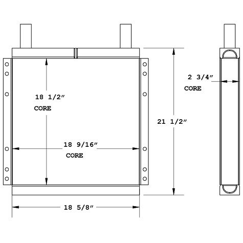 270819 - Cooling Tower Oil Cooler Oil Cooler