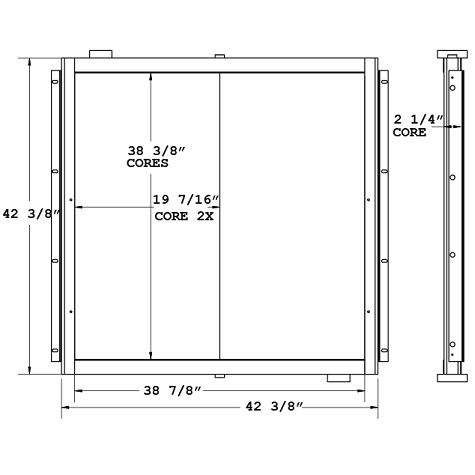 270821 - Industrial Oil Cooler Oil Cooler