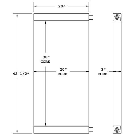 270824 - Industrial Oil Cooler Oil Cooler