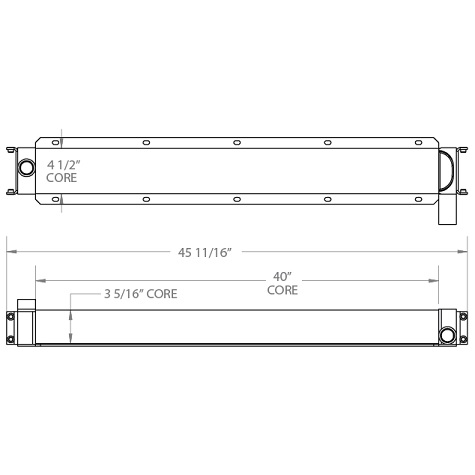 270826 - Luxury Motorhome Oil Cooler Oil Cooler