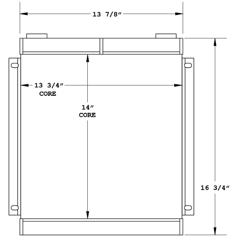 270830 - Industrial Oil Cooler OIL COOLER