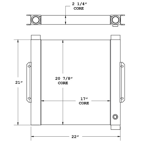 270833 - Industrial Oil Cooler Oil Cooler