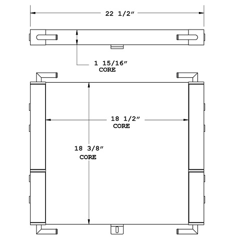 270834 - Industrial Oil Cooler Oil Cooler