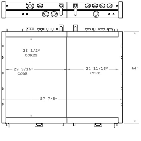 270837 - Industrial Oil Cooler Oil Cooler