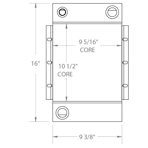 270844 - Refer Forklift Brake Cooler Oil Cooler