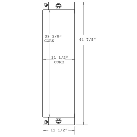 270845 - John Deere Oil Cooler Oil Cooler