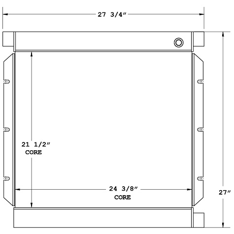 270857 - Industrial Oil Cooler Oil Cooler