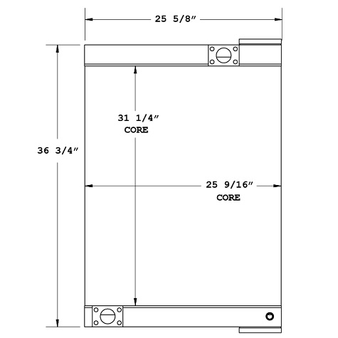 270860 - Barko Oil Cooler Oil Cooler