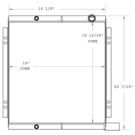 270861 - Atlas Copco Oil Cooler Oil Cooler