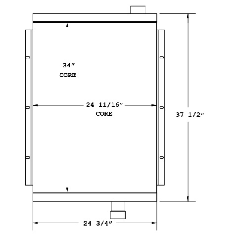 270862 - Industrial Oil Cooler Oil Cooler