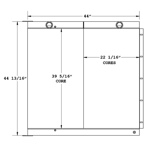 270868 - Industrial Oil Cooler Oil Cooler