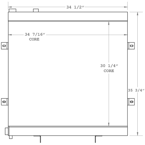 270869 - Ingersoll Rand Oil Cooler Oil Cooler